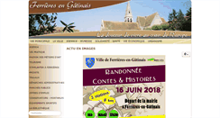 Desktop Screenshot of ferrieresengatinais.fr